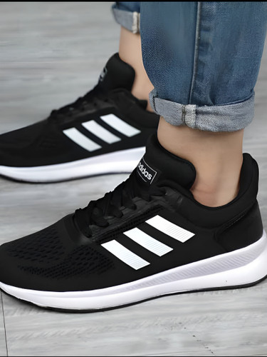 کتونی آدیداس مدل فالکون مشکی-سفید