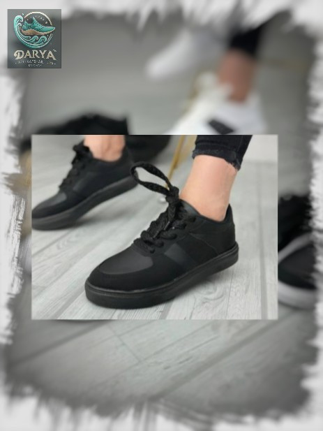 کفش ونس زنانه مدل آتنا مشکی