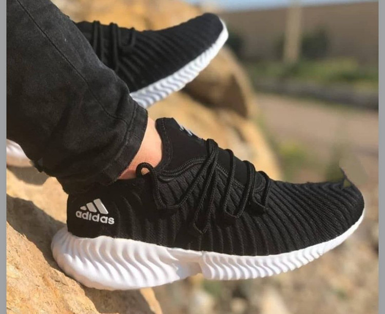 خرید کفش کتونی زنانه و مردانه آدیداس مدل آلفا مشکی سفید