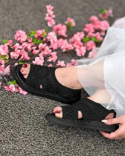 صندل زنانه طرح گیپور