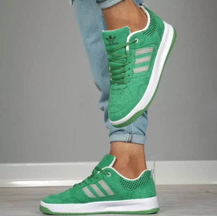 کفش کتونی مردانه آدیداس طرح بلگاری سبز