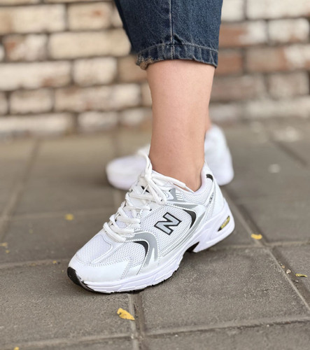 کفش کتونی ست زناه و مردانه نیوبالانس مدل سوفی-سفید